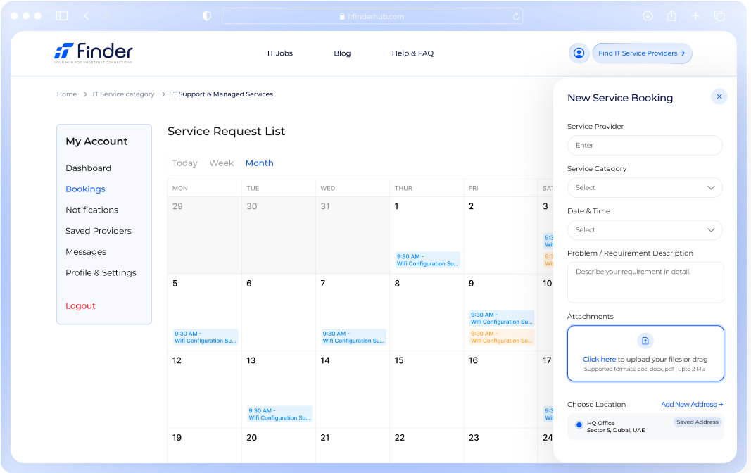 Finder Hub